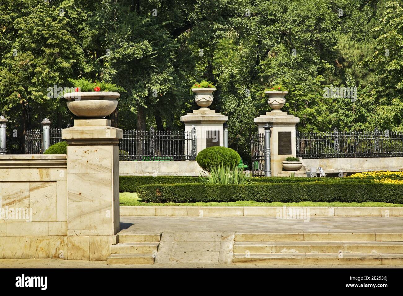 Park of Stefan the Great  in Kishinev. Moldova Stock Photo