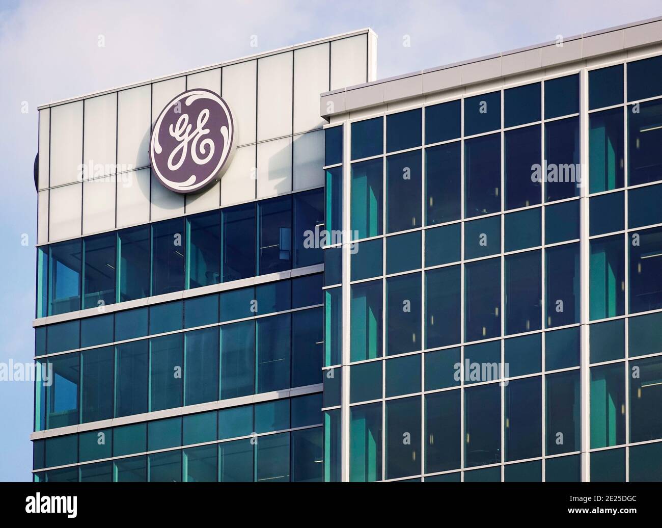 GE Global operations center in Cincinnati Ohio Stock Photo
