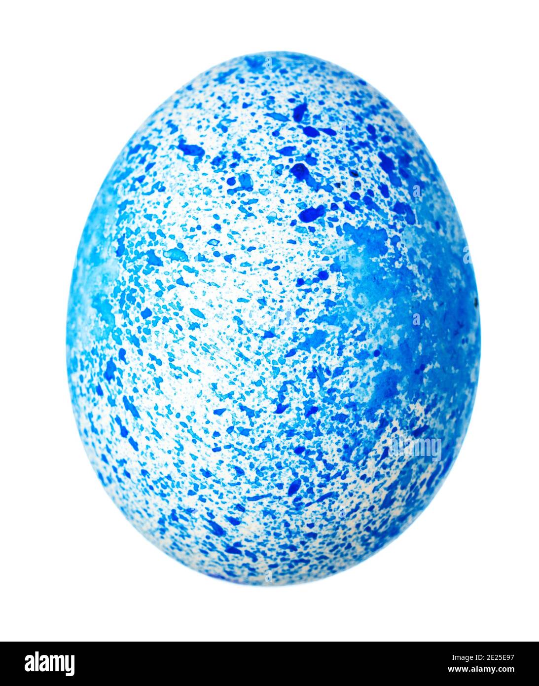 Colorful Easter Egg isolated on white Stock Photo - Alamy