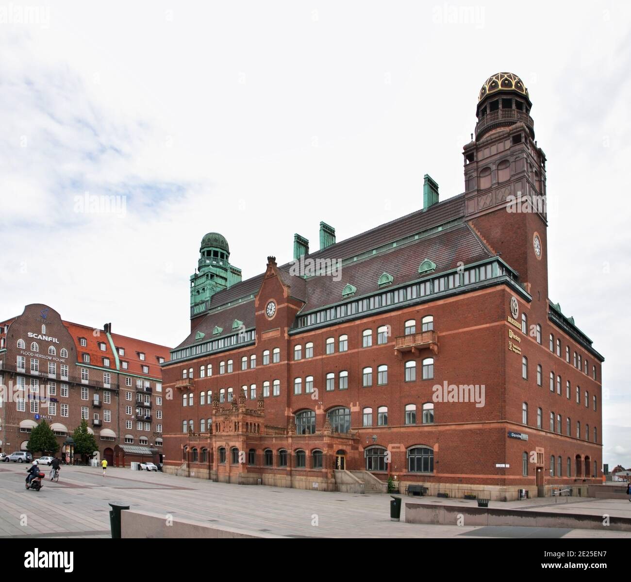 Former Central Post Office in Malmo. Sweden Stock Photo Alamy