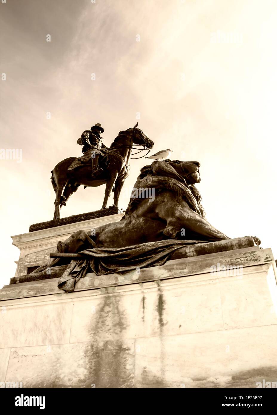 Ulysses S Grant Statue, in front of the US Capitol Building, Washington