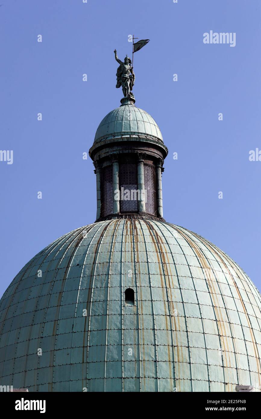 San Simeon Piccolo catholic church. Stock Photo