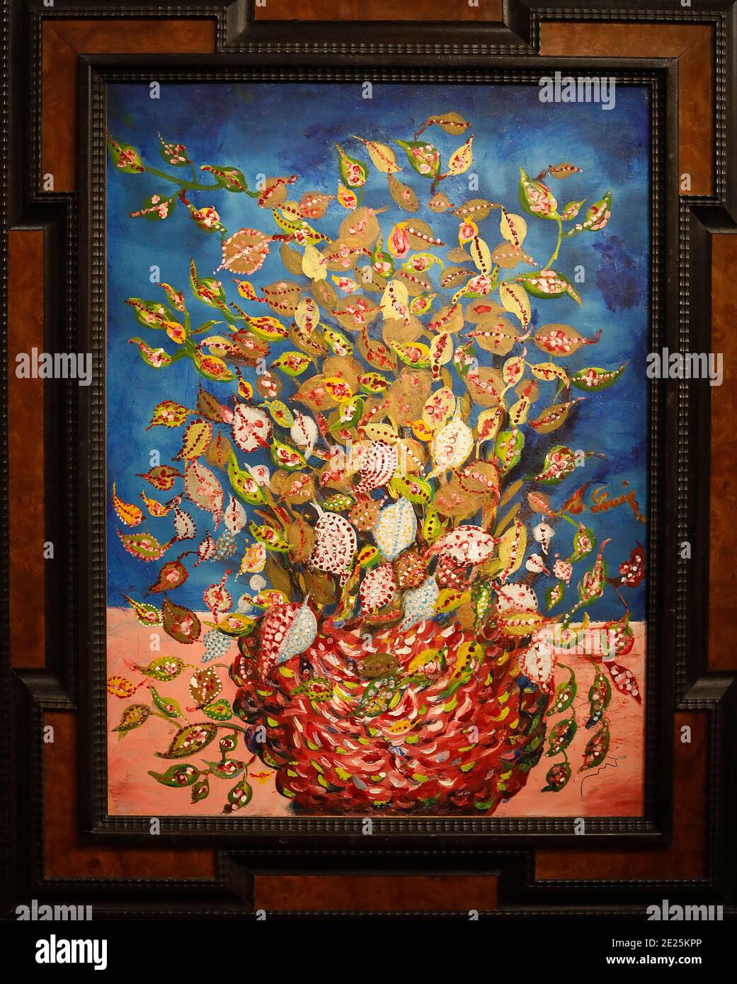 s-raphine-louis-bunch-of-leaves-1929-30-oil-on-canvas-paris-france