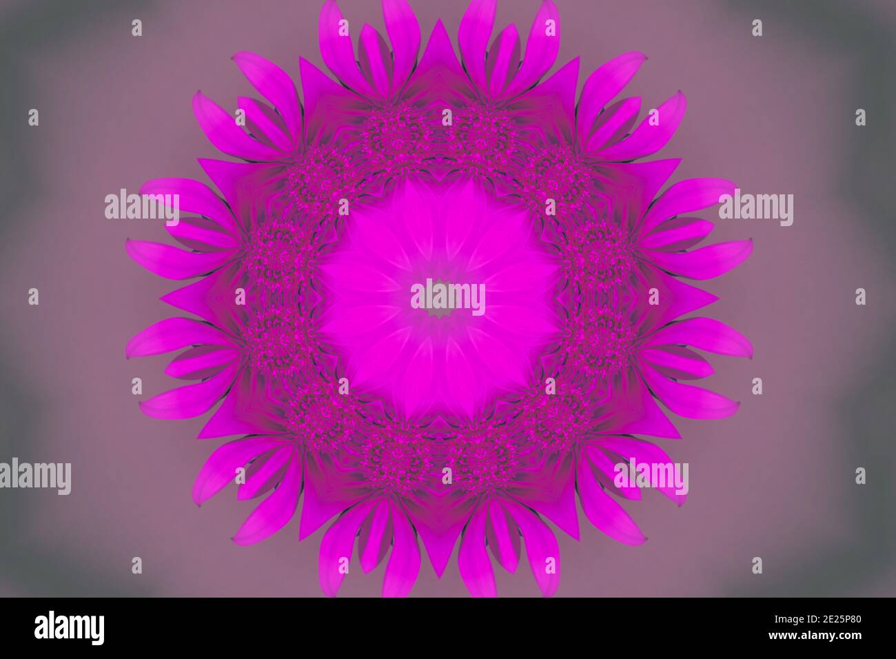 Multicoloured Kaleidoscope texture fractal background Stock Photo