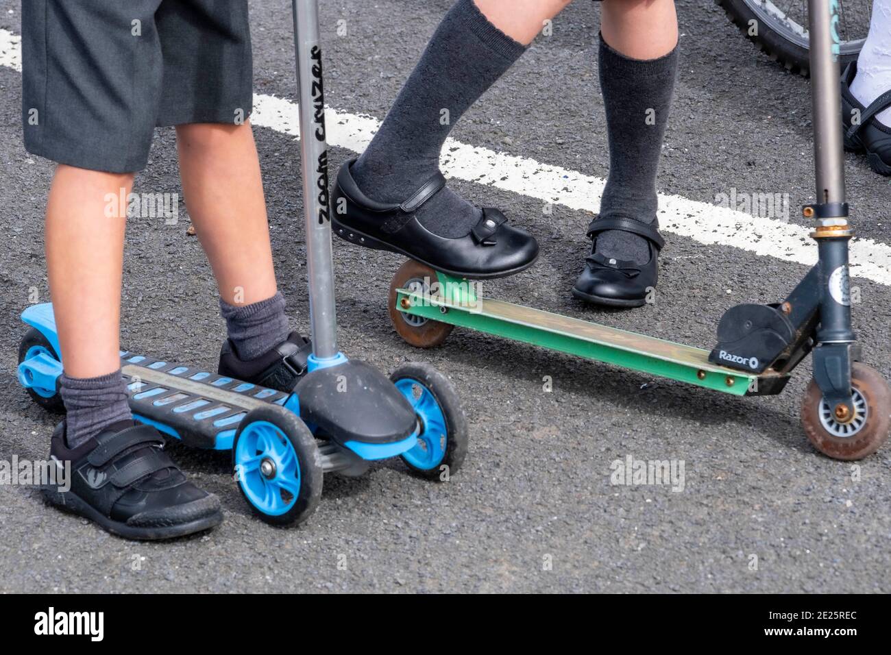 Children participation in outdoor activities Stock Photo