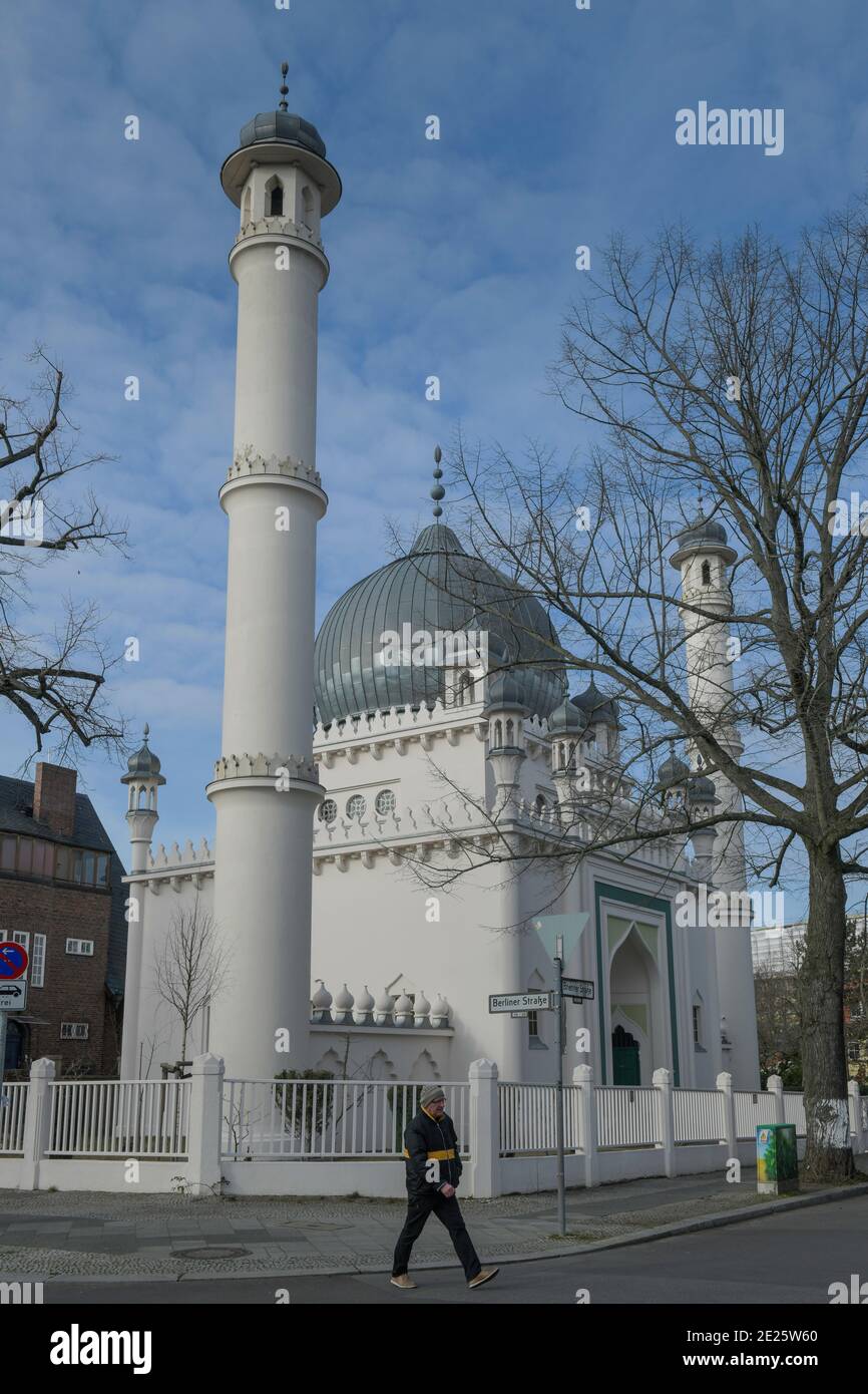 Minarett, Moschee, Brienner Straße, Wilmersdorf, Berlin, Deutschland Stock Photo