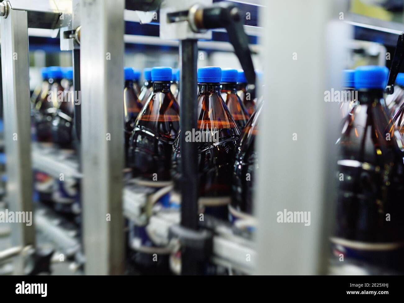 Industrial food production of beverages Stock Photo Alamy