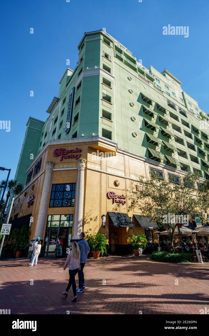 The Cheesecake Factory Restaurant Downtown Fort Lauderdale FL Stock