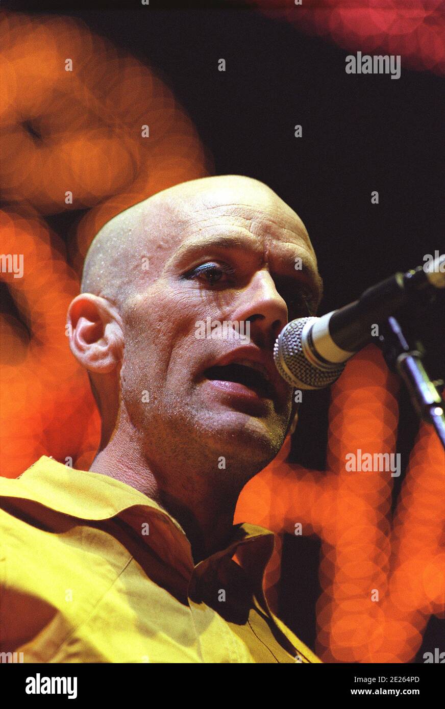 REM in concert at Earls Court in London, UK. 22nd June 1999 Stock Photo