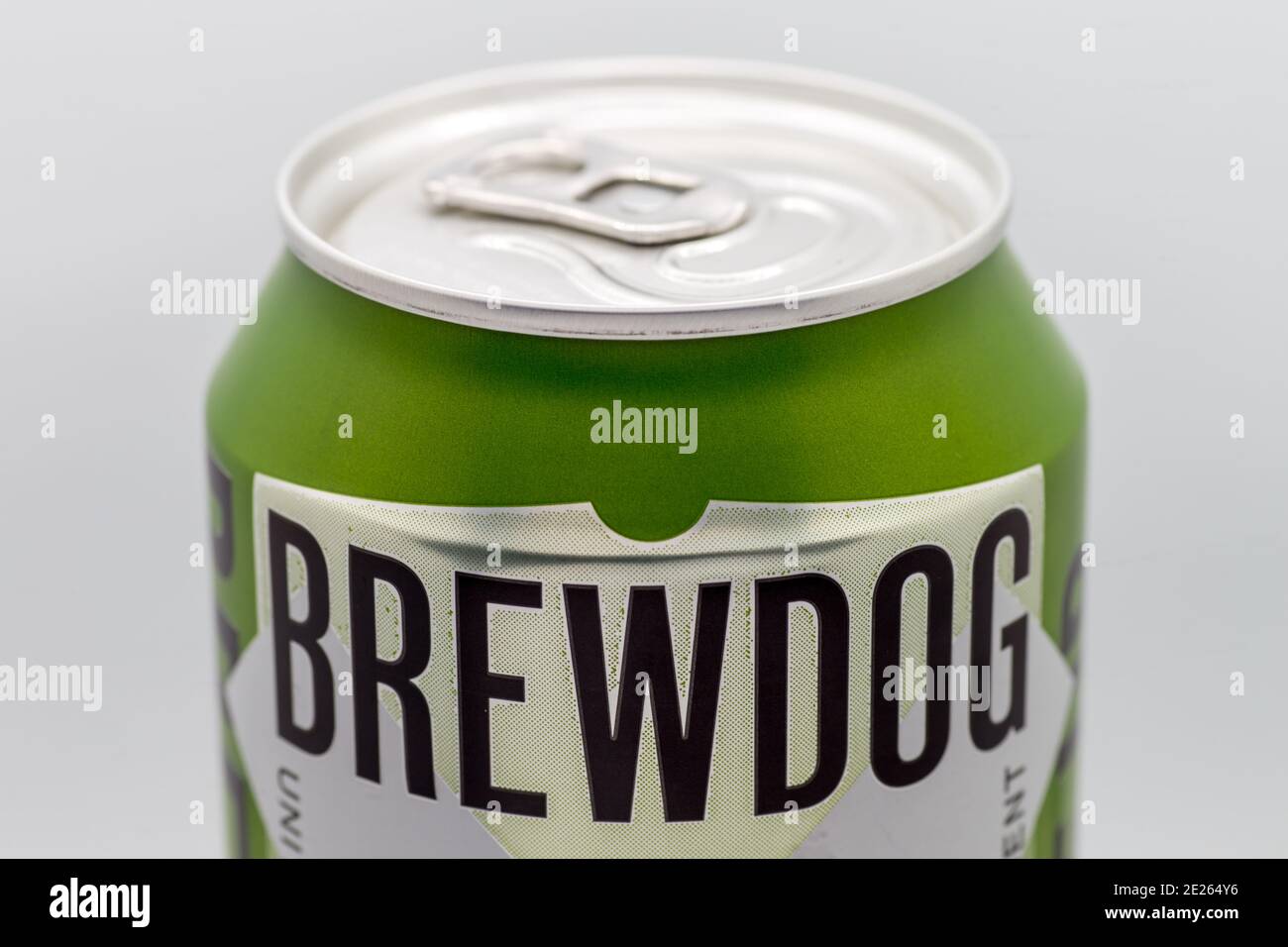 Brewdog Craft ale can Stock Photo
