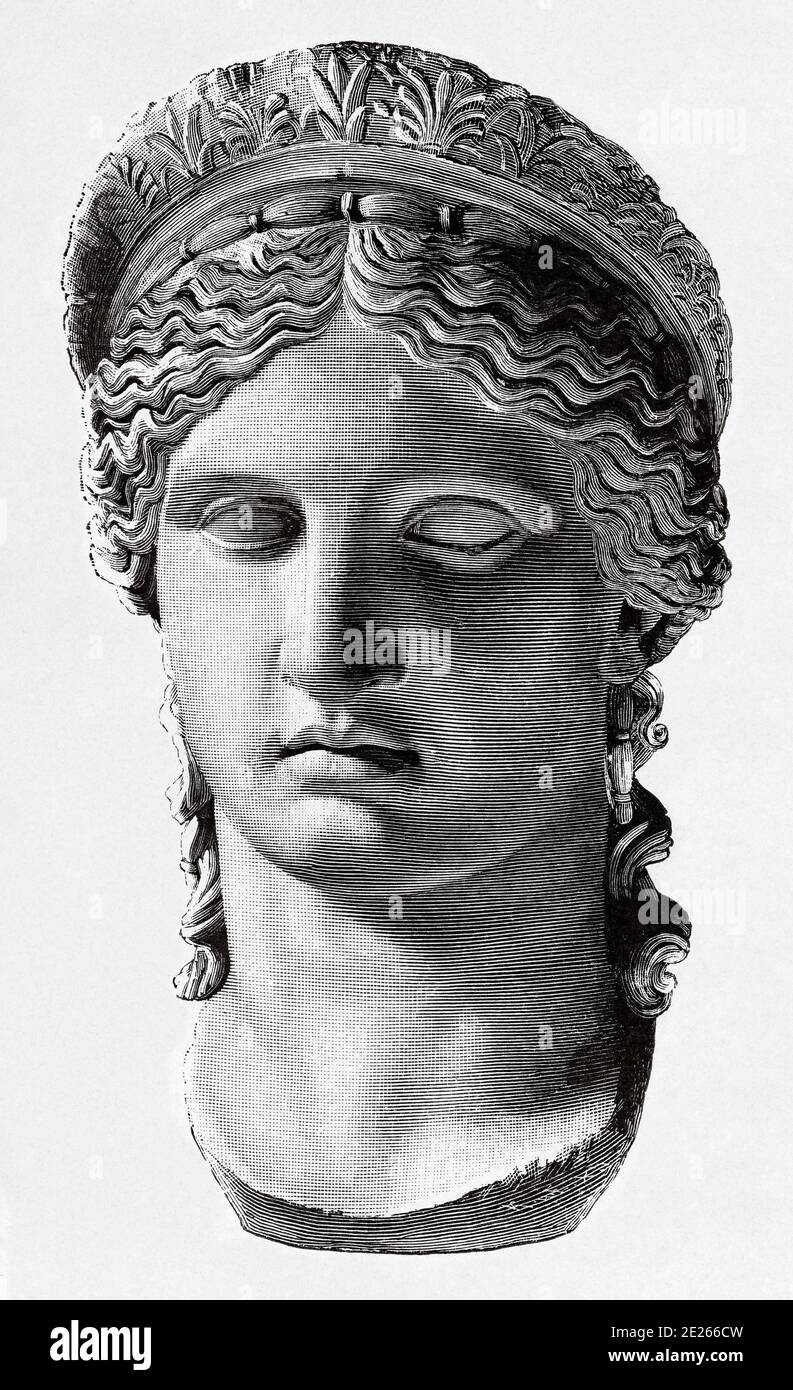 Hera, wife of Zeus in the Olympic pantheon of classical Greek mythology