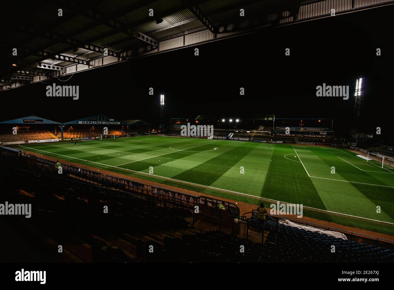 Brunton Park is a football stadium and the home of Carlisle United. It