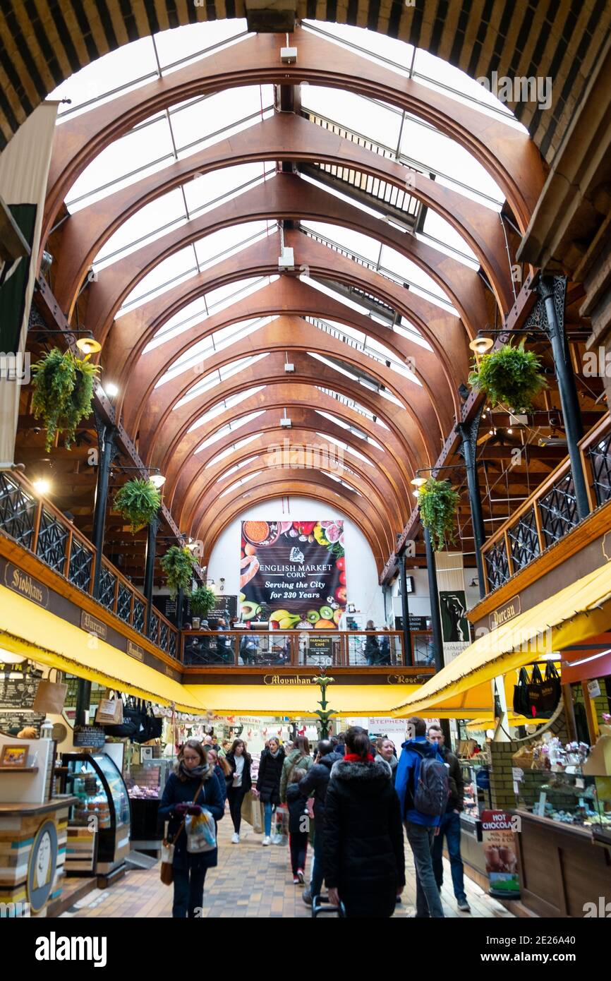 english market, cork Stock Photo Alamy