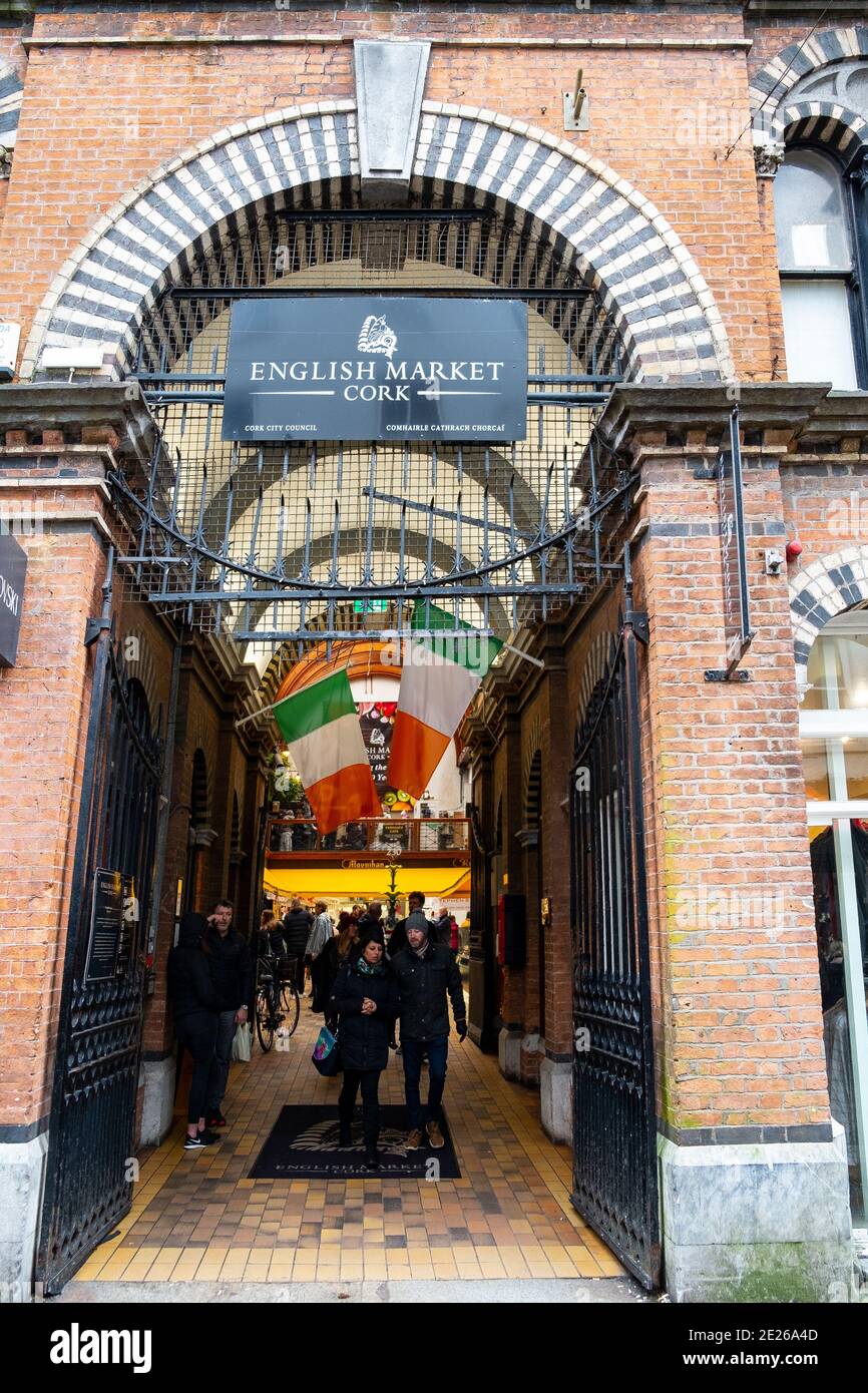 english market, cork Stock Photo Alamy