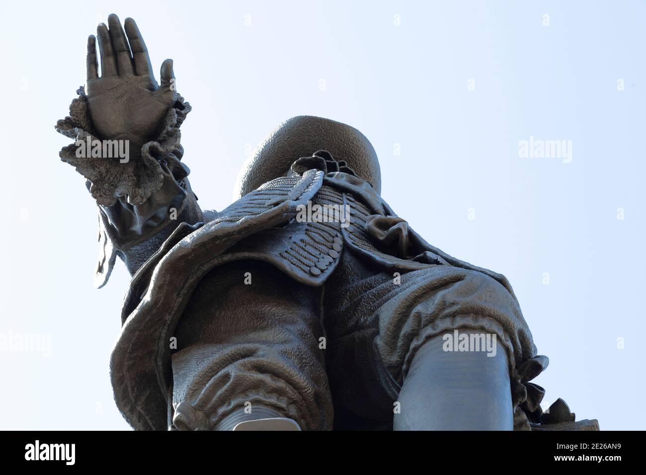 William Penn statue at Philadelphia City Hall in Philadelphia, USA. The