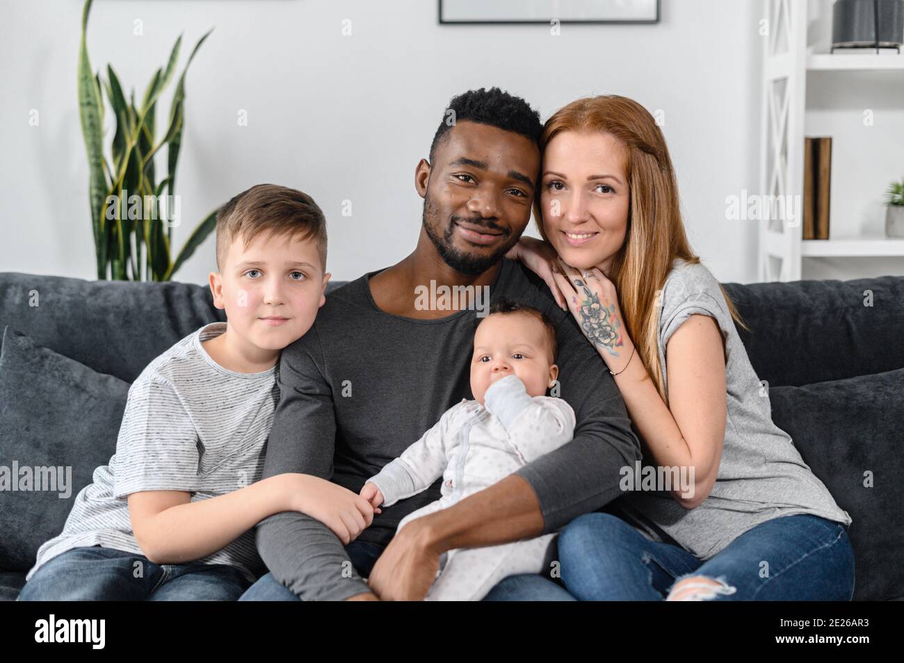 family, mother, father, kid, happy Stock Photo - Alamy