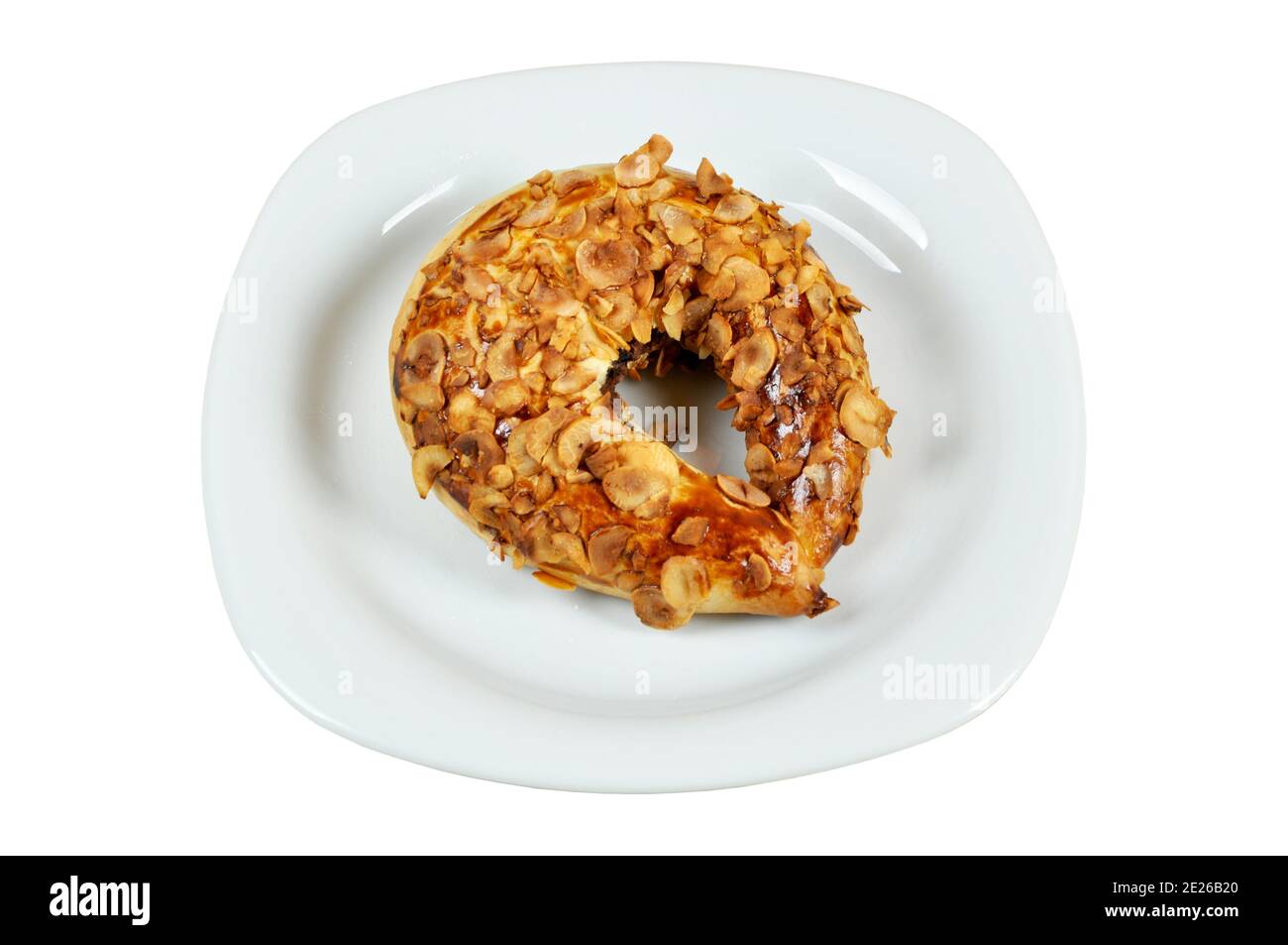 Fresh delicious and baked assorted cookies, Turkish ay coregi in plate ...