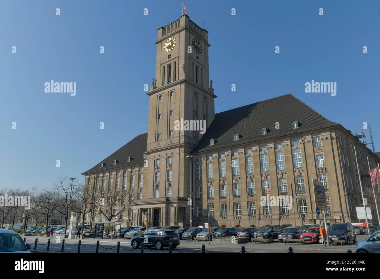 Rathaus Schöneberg, John-F.-Kennedy-Platz, Schöneberg, Berlin ...