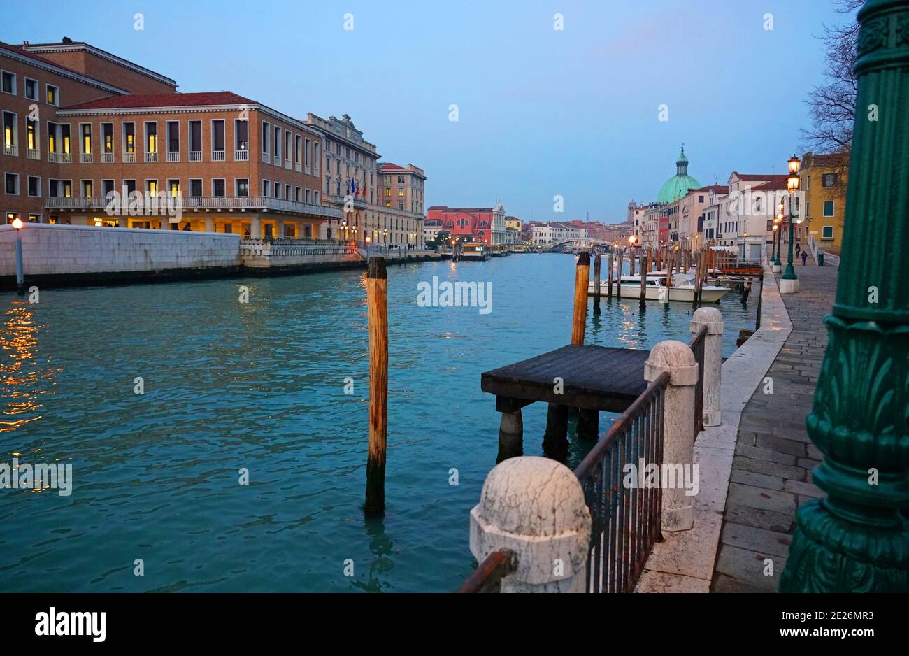 The Grand Canal in Venice, Italy Stock Photo