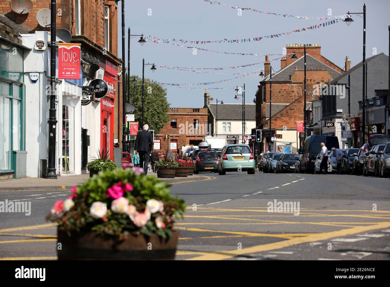 Prestwick main street hires stock photography and images Alamy