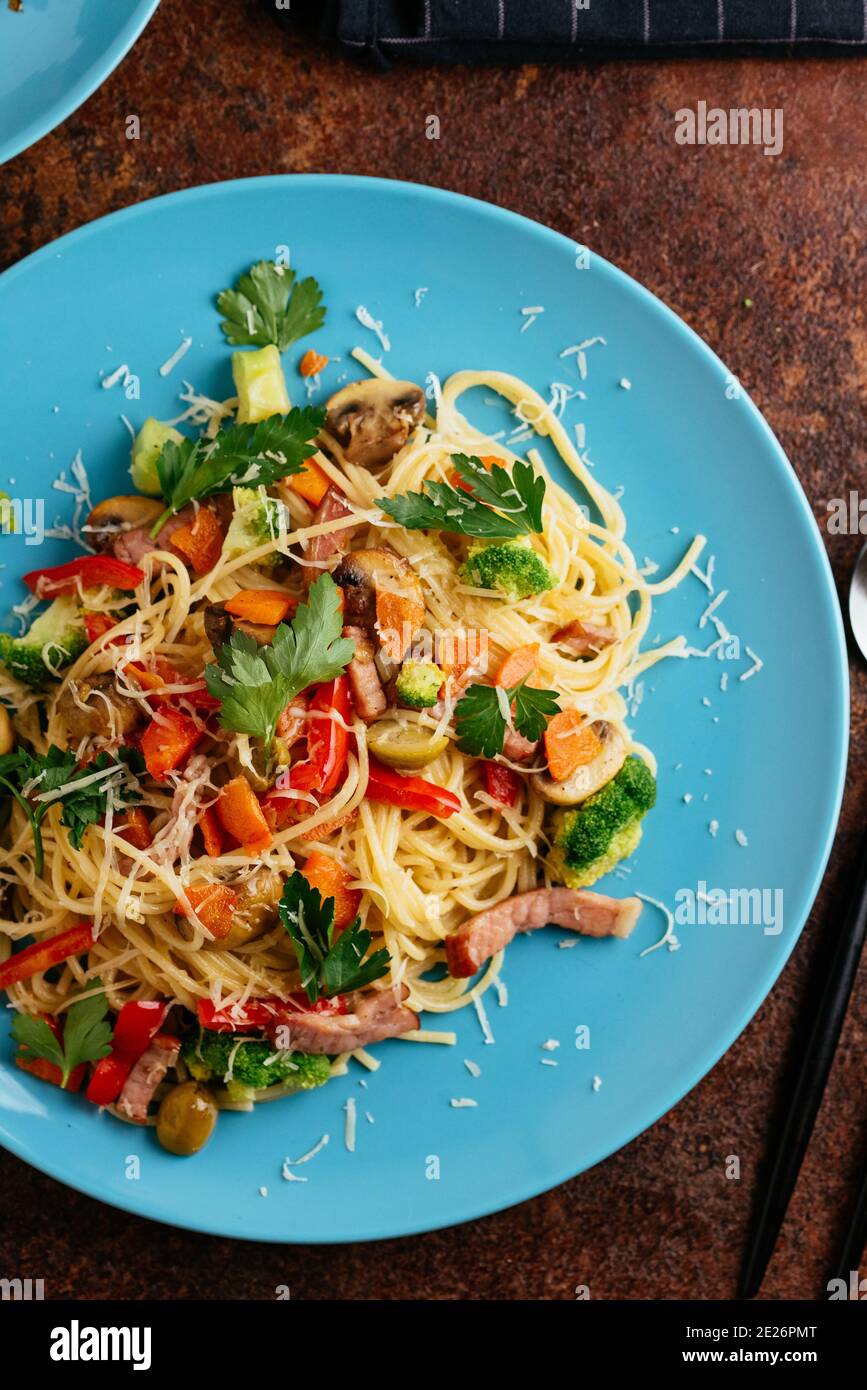 Raw peas and ham hires stock photography and images Alamy