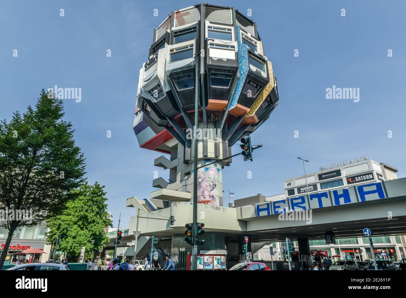 Bierpinsel, Schloßstraße, Steglitz, SteglitzZehlendorf, Berlin