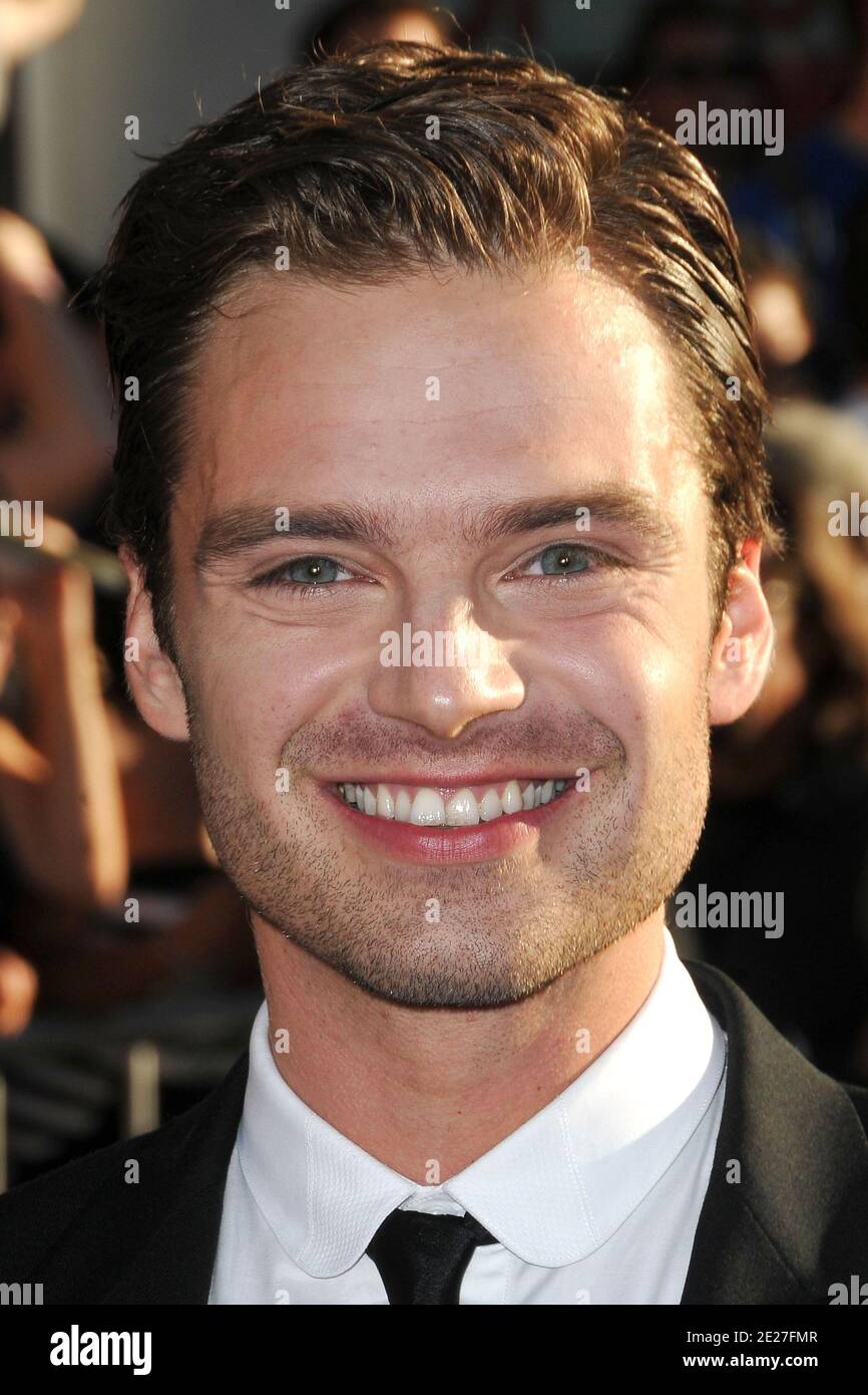 Sebastian Stan attending the Premiere of 'Captain America: The First  Avenger' at the El Capitan Theatre