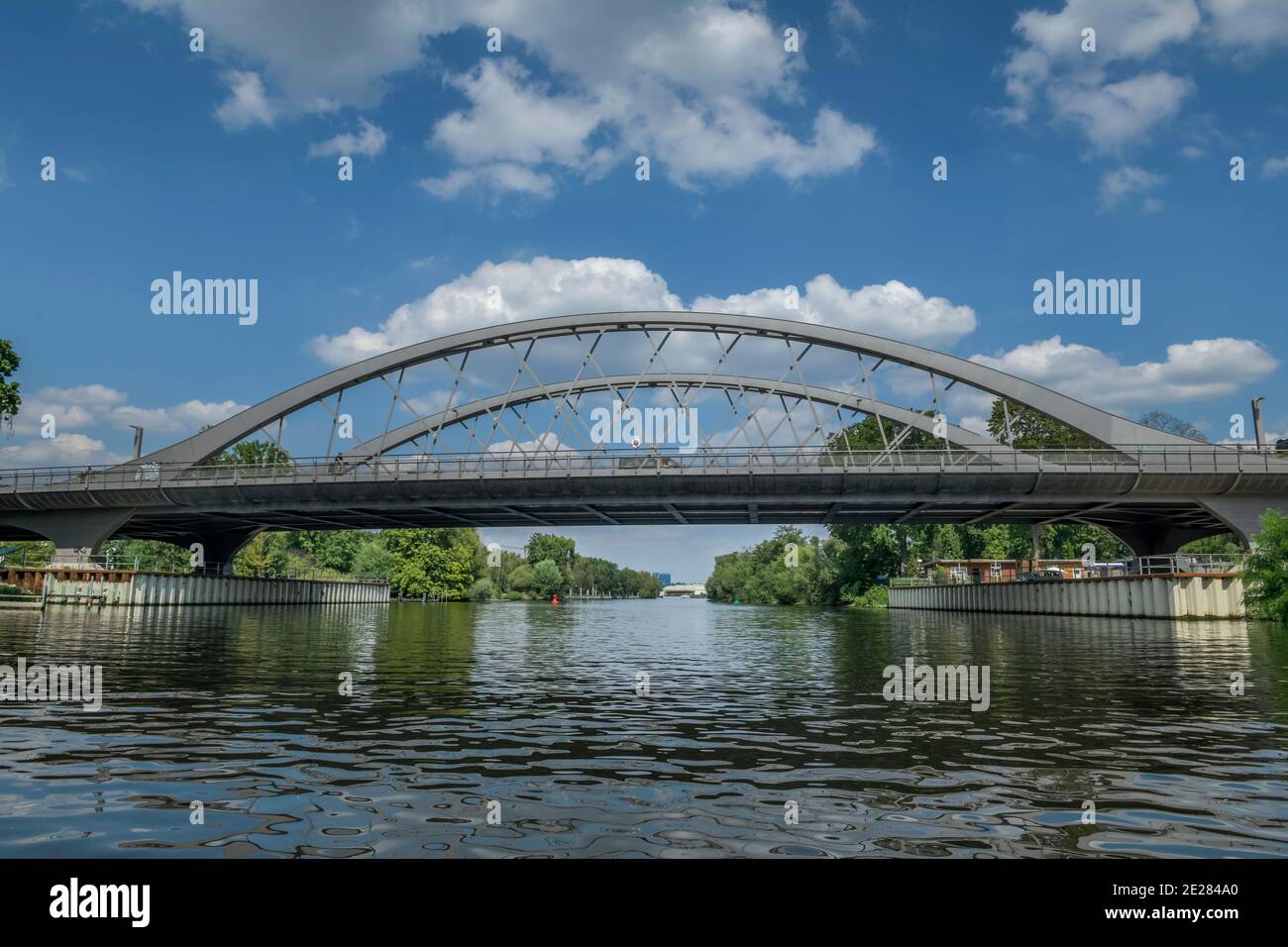 Freybrücke, Wilhelmstadt, Spandau, Berlin, Deutschland Stock Photo