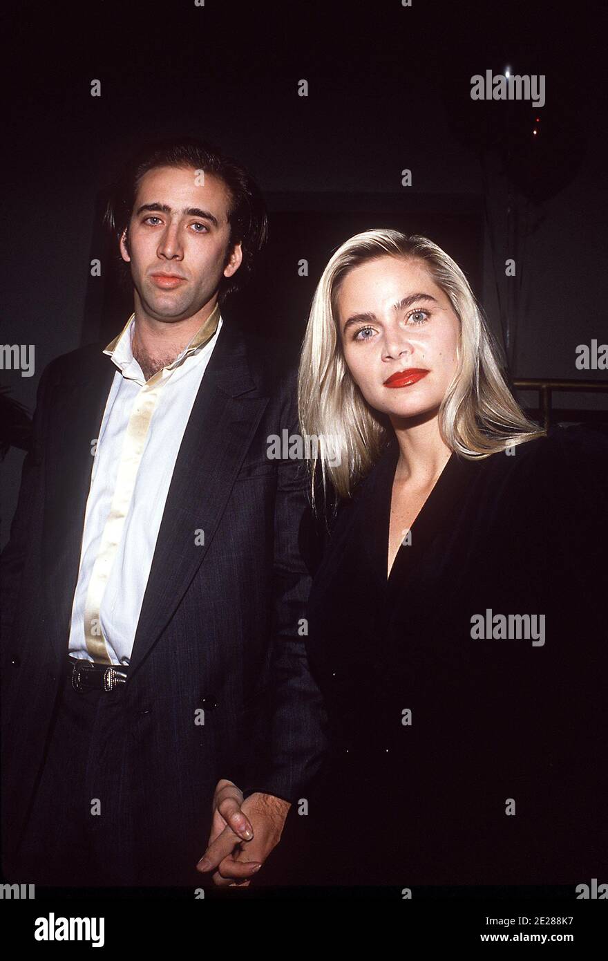 Nicolas Cage And Christina Fulton Credit: Ralph Dominguez/MediaPunch Stock  Photo - Alamy