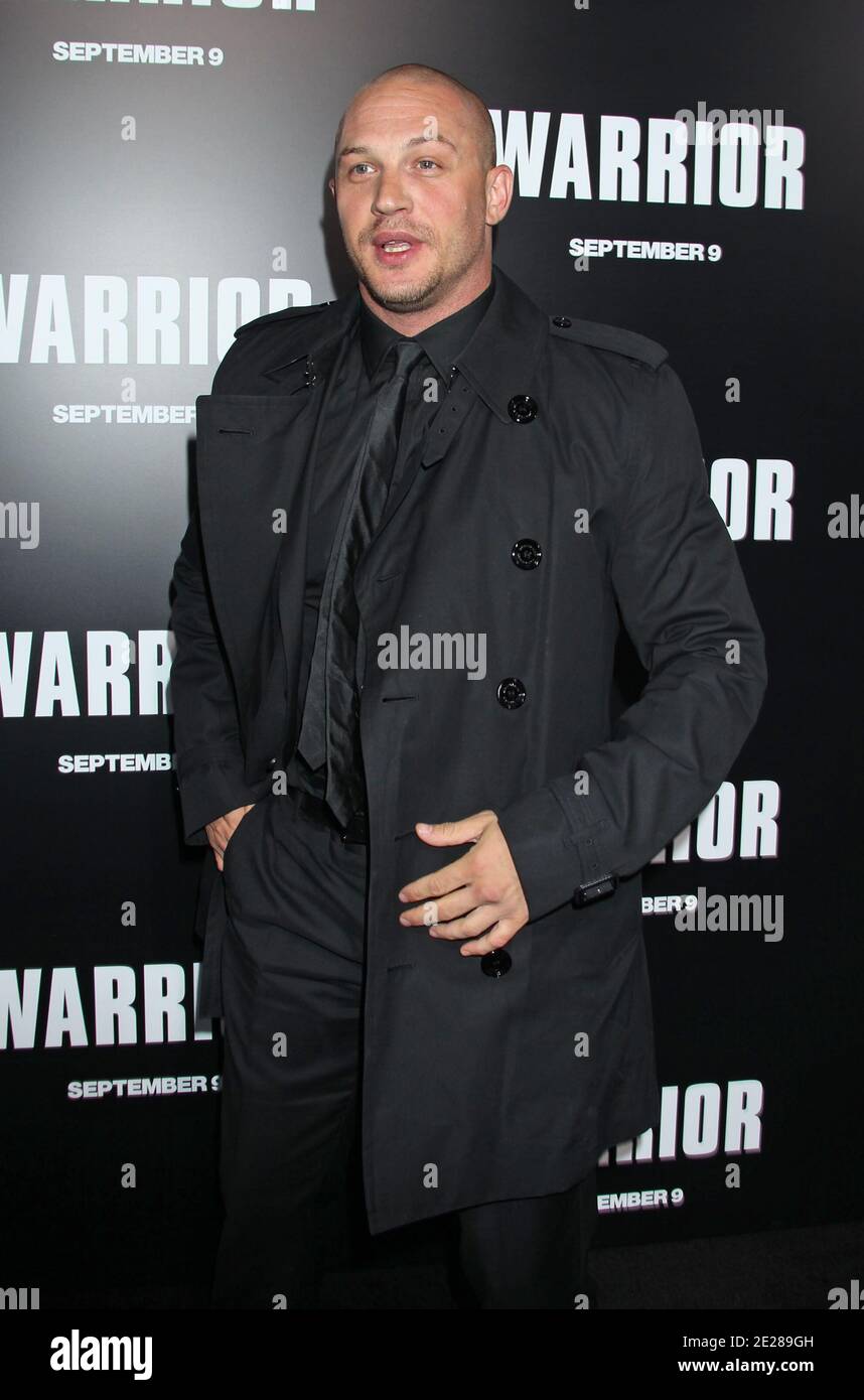 Tom Hardy, Warrior A Lionsgate World Premiere at the Arclight Theatre in  Hollywood, California. September. 6. 2011. (Pictured: Tom Hardy). Photo by  Baxter/ABACAPRESS.COM Stock Photo - Alamy, image size:858x1390