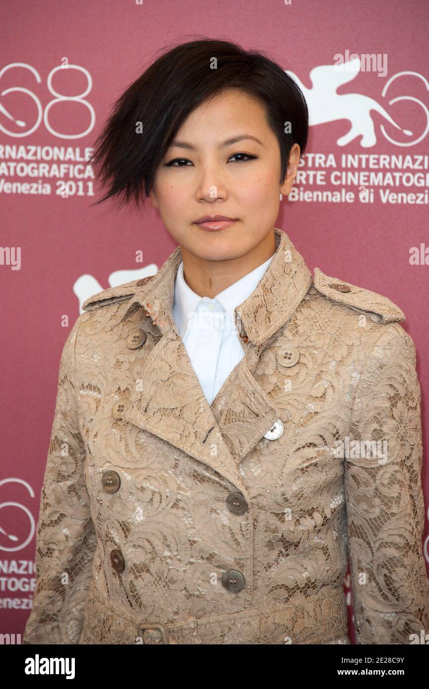 Denise Ho attending a photocall for the film 'Duo Mingjin' ('Dyut Ming Gam') ('Life Without Principle)' during the 68th Venice International Film Festival 'Mostra' at Palazzo del Casino in Venice, Italy on September 9, 2011. Photo by Nicolas Genin/ABACAPRESS.COM Stock Photo