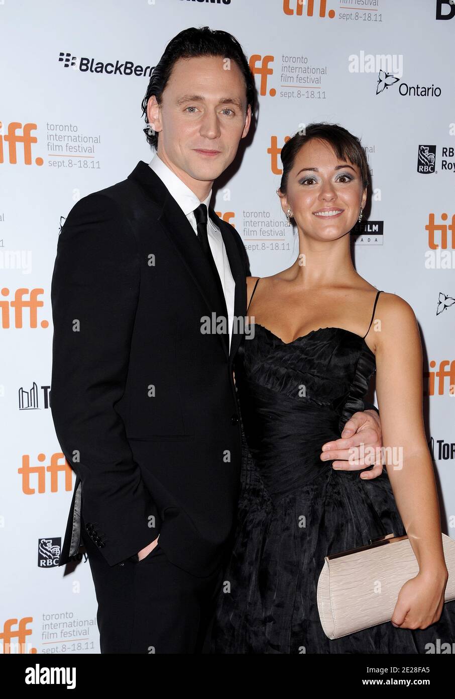 Tom Hiddleston and Susannah Fielding attend the screening of 'Deep Blue Sea' at the 2011 Toronto International Film Festival, in Toronto, Canada on September 11, 2011. Photo by Lionel Hahn/ABACAPRESS.COM Stock Photo