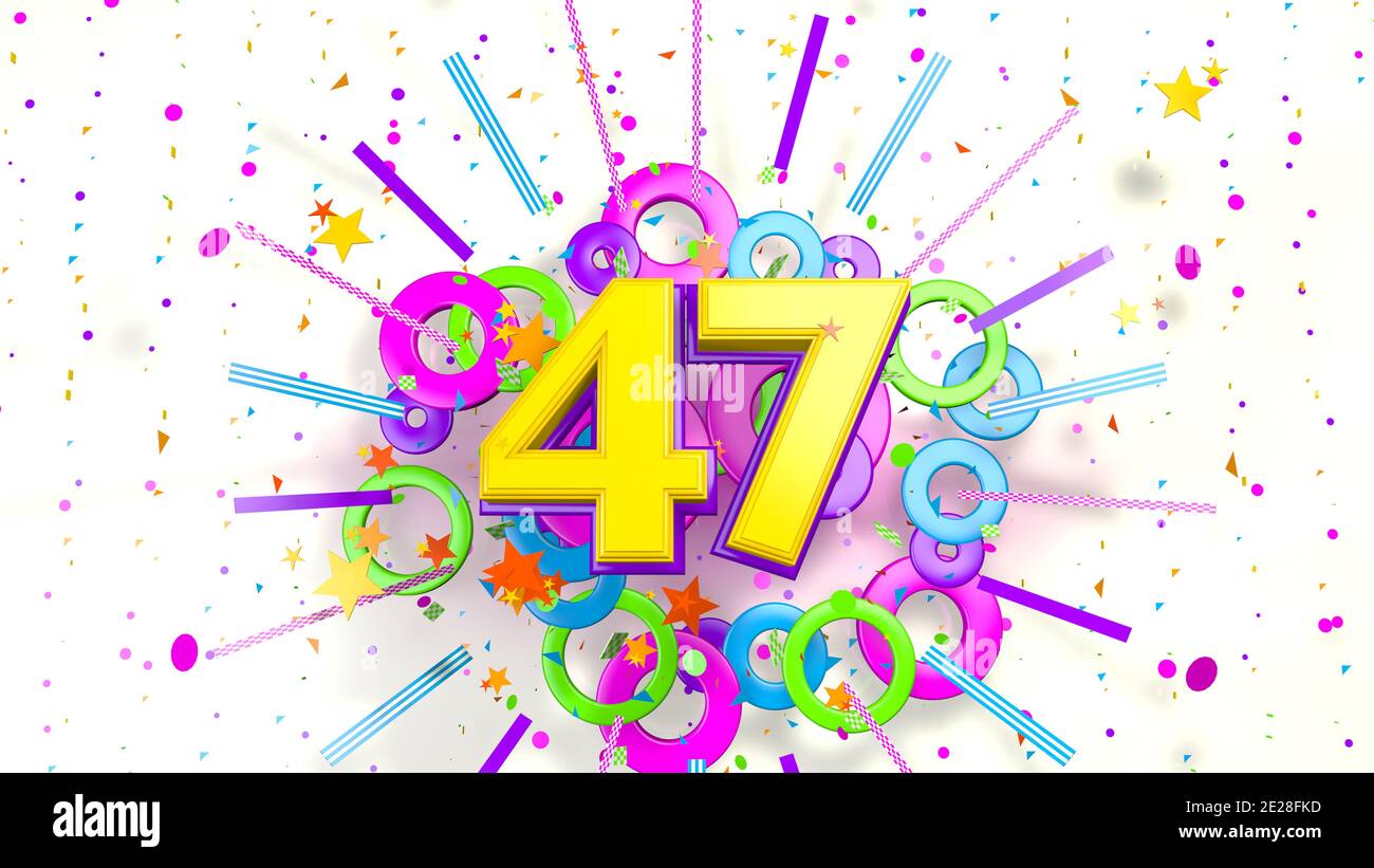 Number 47 High Resolution Stock Photography and Images - Alamy
