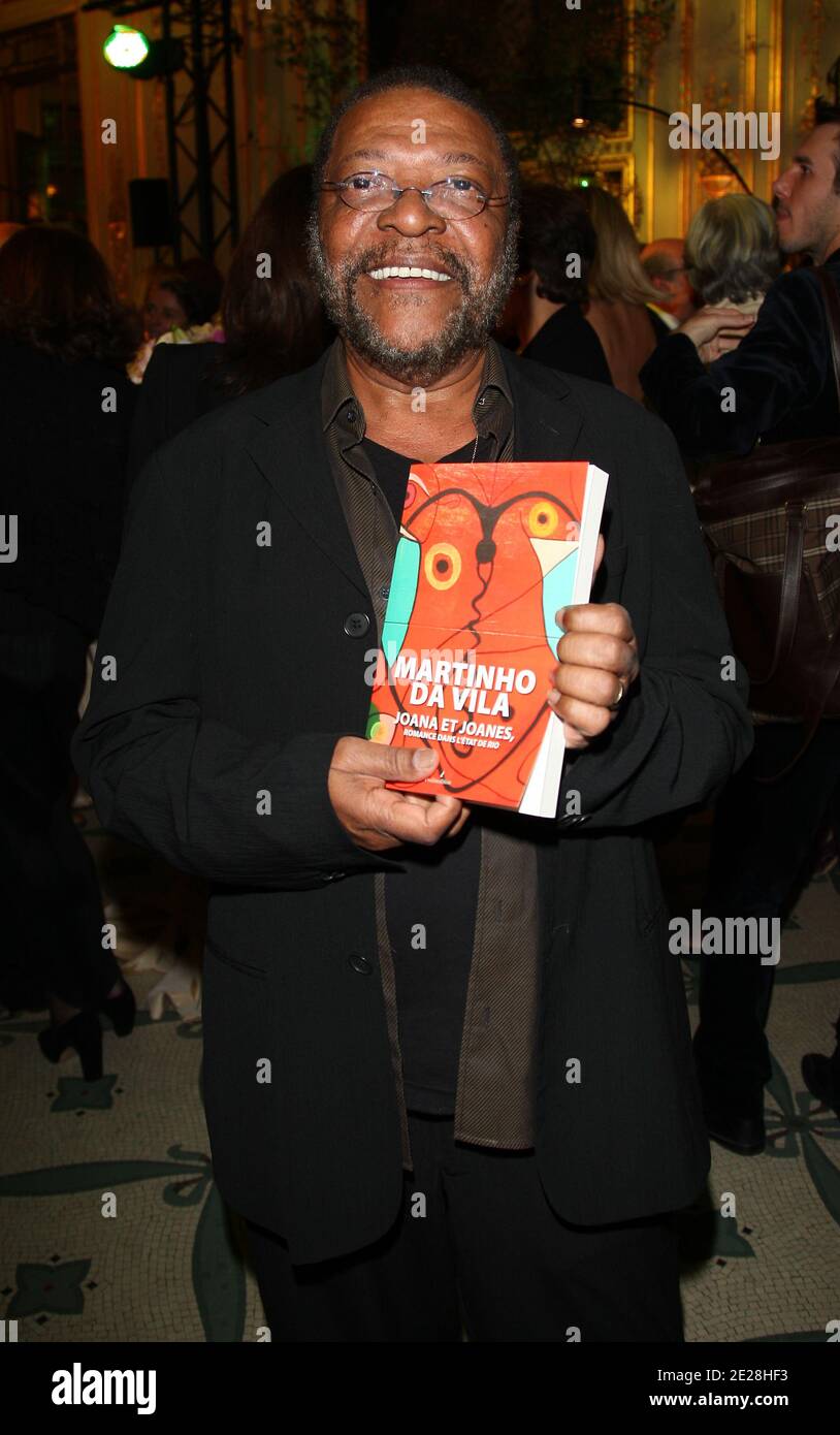 EXCLUSIVEMartinho da Vila poses during the first Brazilian Festival at