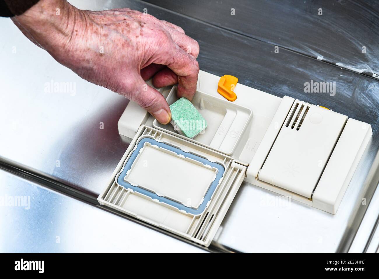 Tab, Geschirrspülmaschine Stock Photo