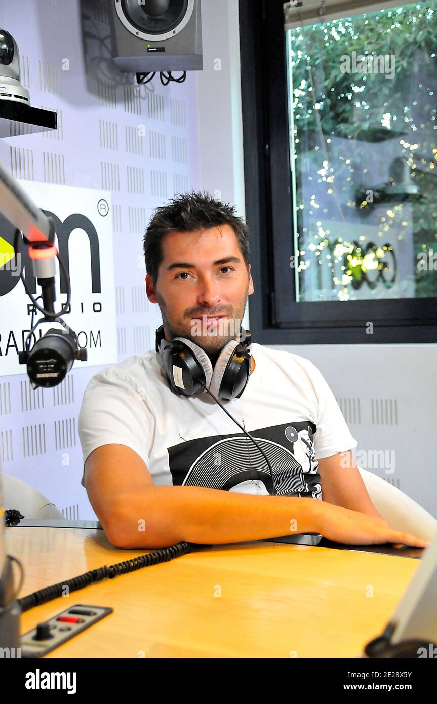 DJ Laurent Wolf during a appearance at Goom Radio program 'In The Club' in  Sevres Suburb of Paris, France on Septembre 22, 2011. Photo by Thierry  Plessis/ABACAPRESS.COM Stock Photo - Alamy