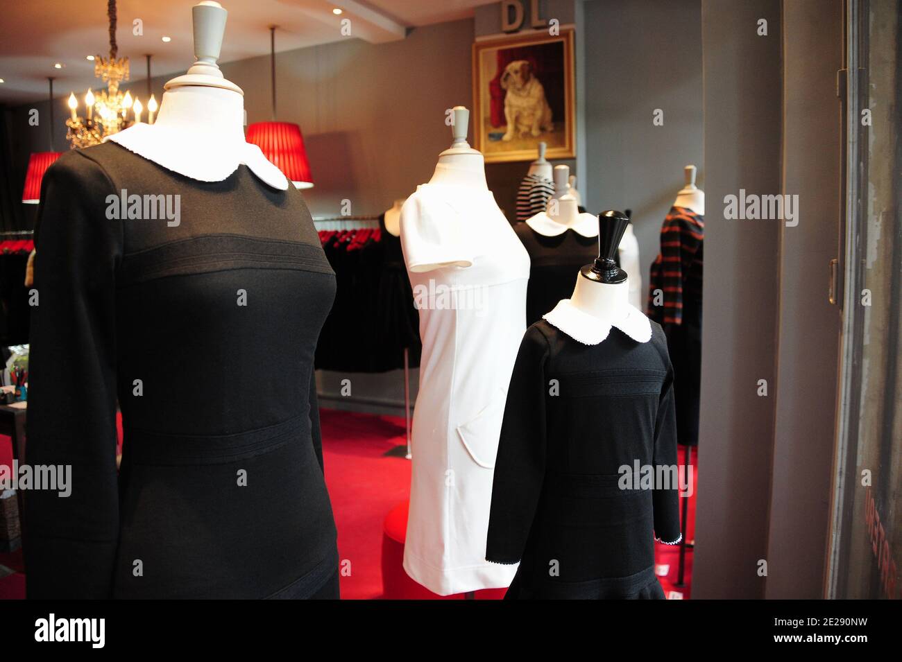 Atmosphere during 'Petit Bateau by Didier Ludot Party' at Didier Ludot store in Paris, France on September 26, 2011. Photo by Nicolas Briquet/ABACAPRESS.COM Stock Photo