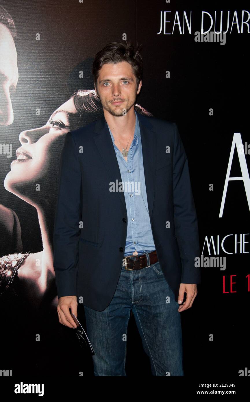 Raphael Personnaz attending the Premiere of the movie &lsquo;The Artist&rsquo; held