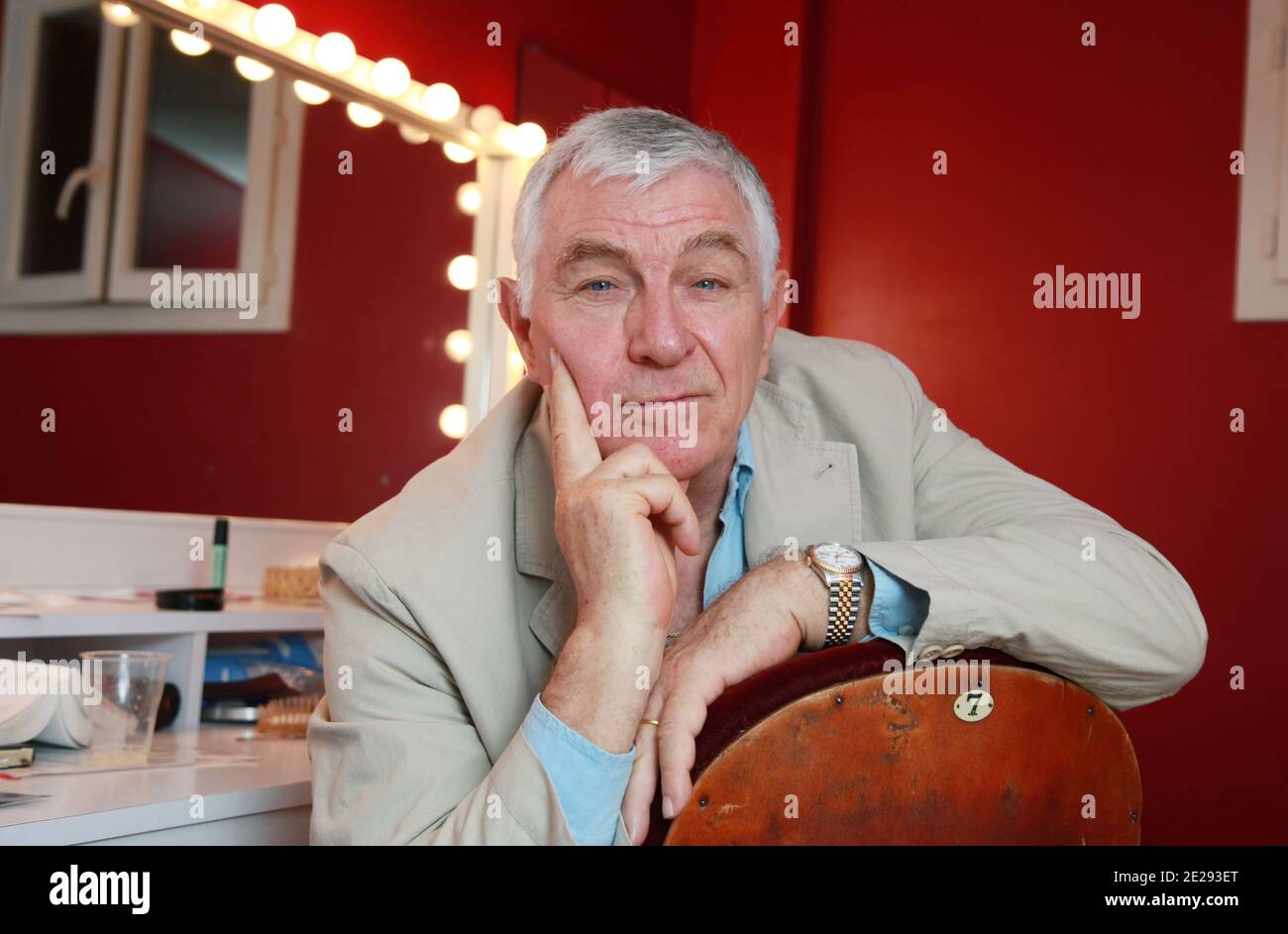 EXCLUSIVE Actor JeanClaude Bouillon poses for our photographer at