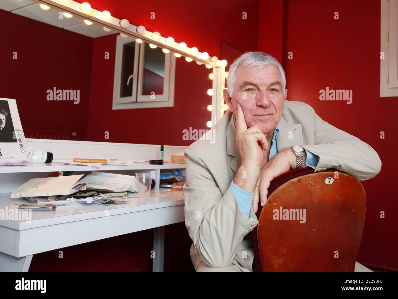 EXCLUSIVE Actor JeanClaude Bouillon poses for our photographer at