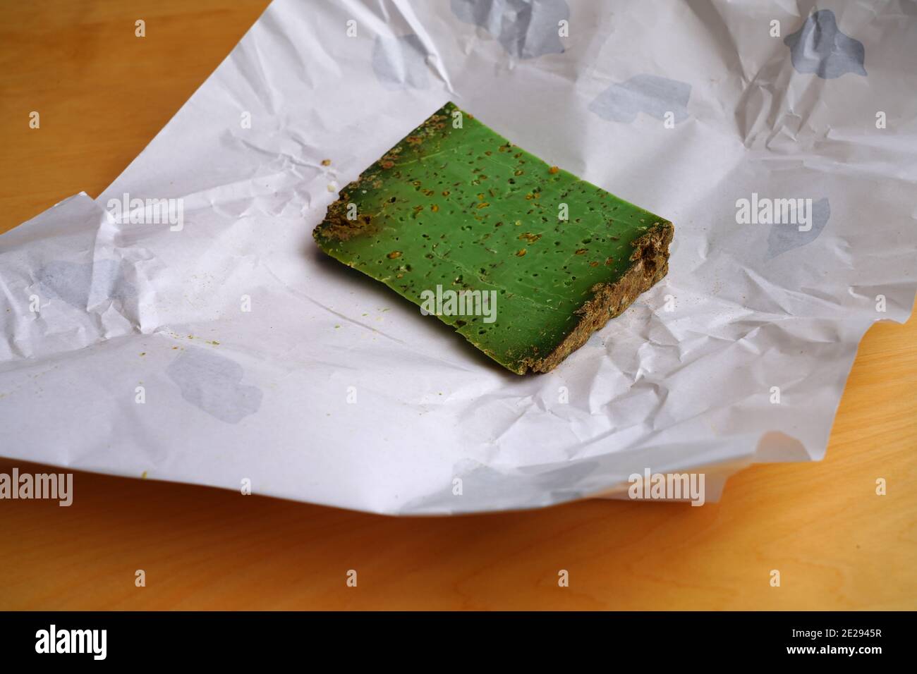 Green pesto cheese hi-res stock photography and images - Alamy
