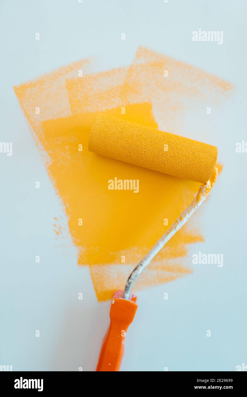 Paint rolling hires stock photography and images Alamy