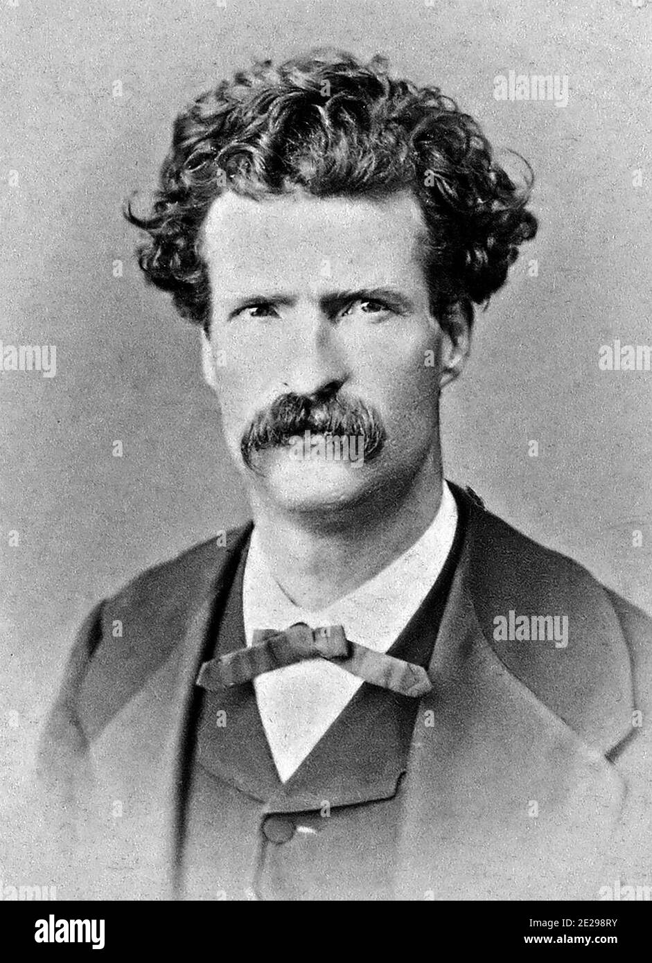 Mark Twain, September 1867 Stock Photo