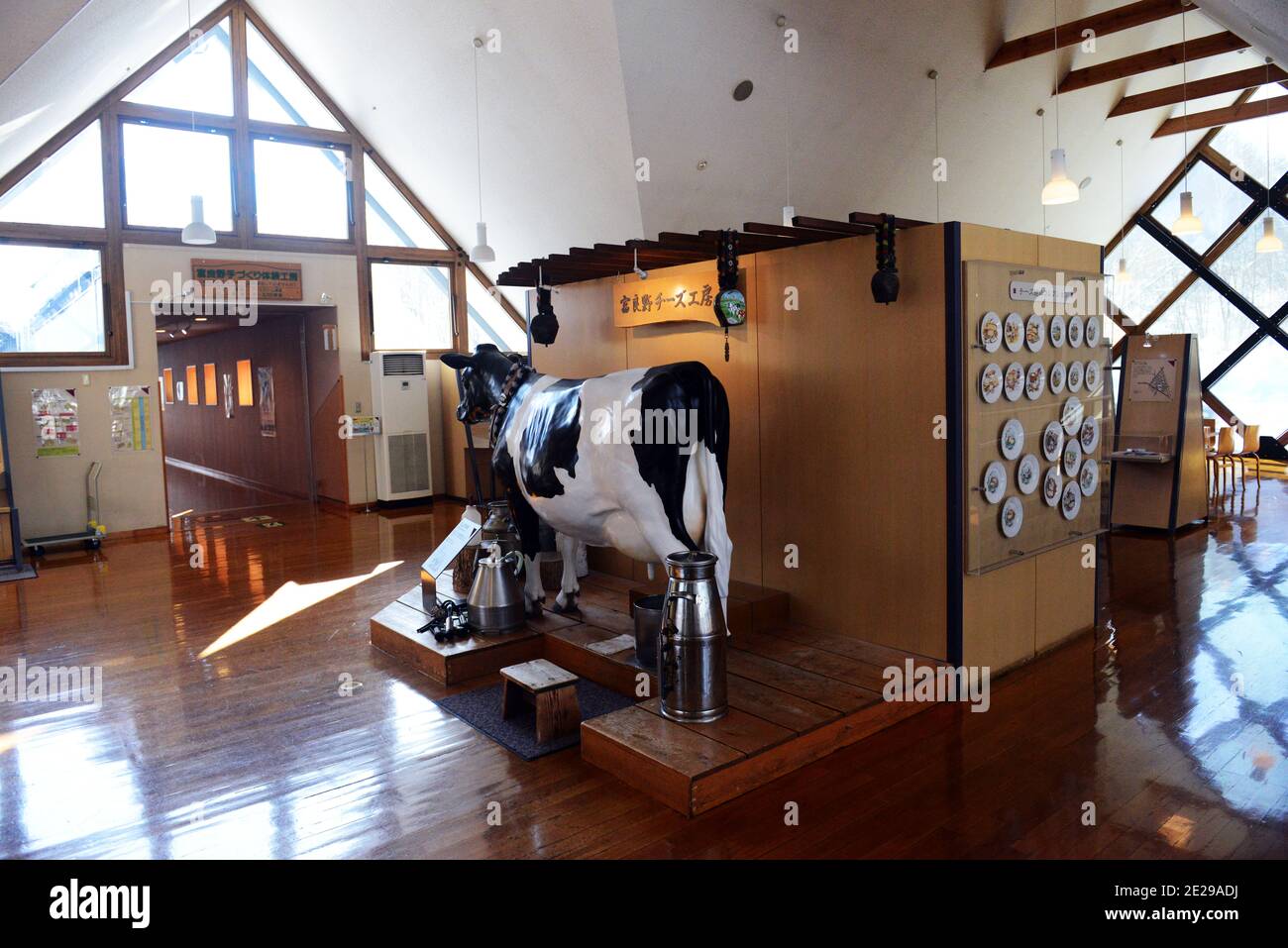 The Furano cheese factory in Hokkaido, Japan Stock Photo Alamy