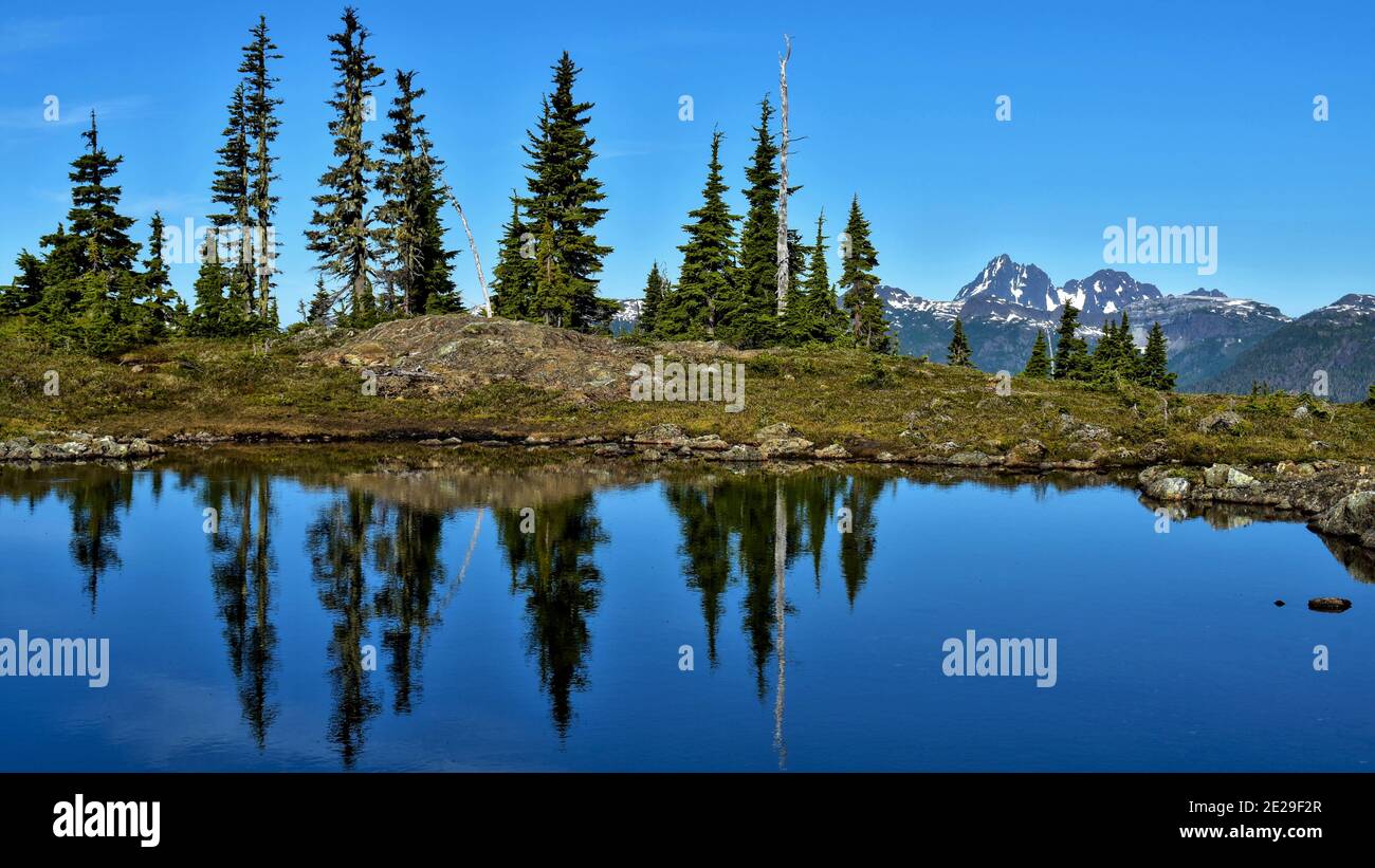 Vancouver Island Mountain Ranges High Resolution Stock Photography and ...