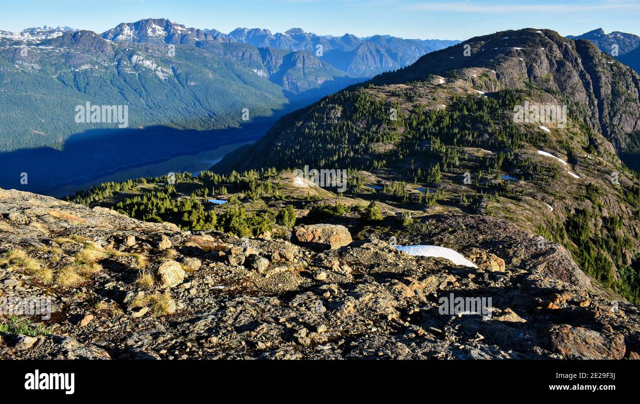 Vancouver Island Mountain Ranges High Resolution Stock Photography and ...
