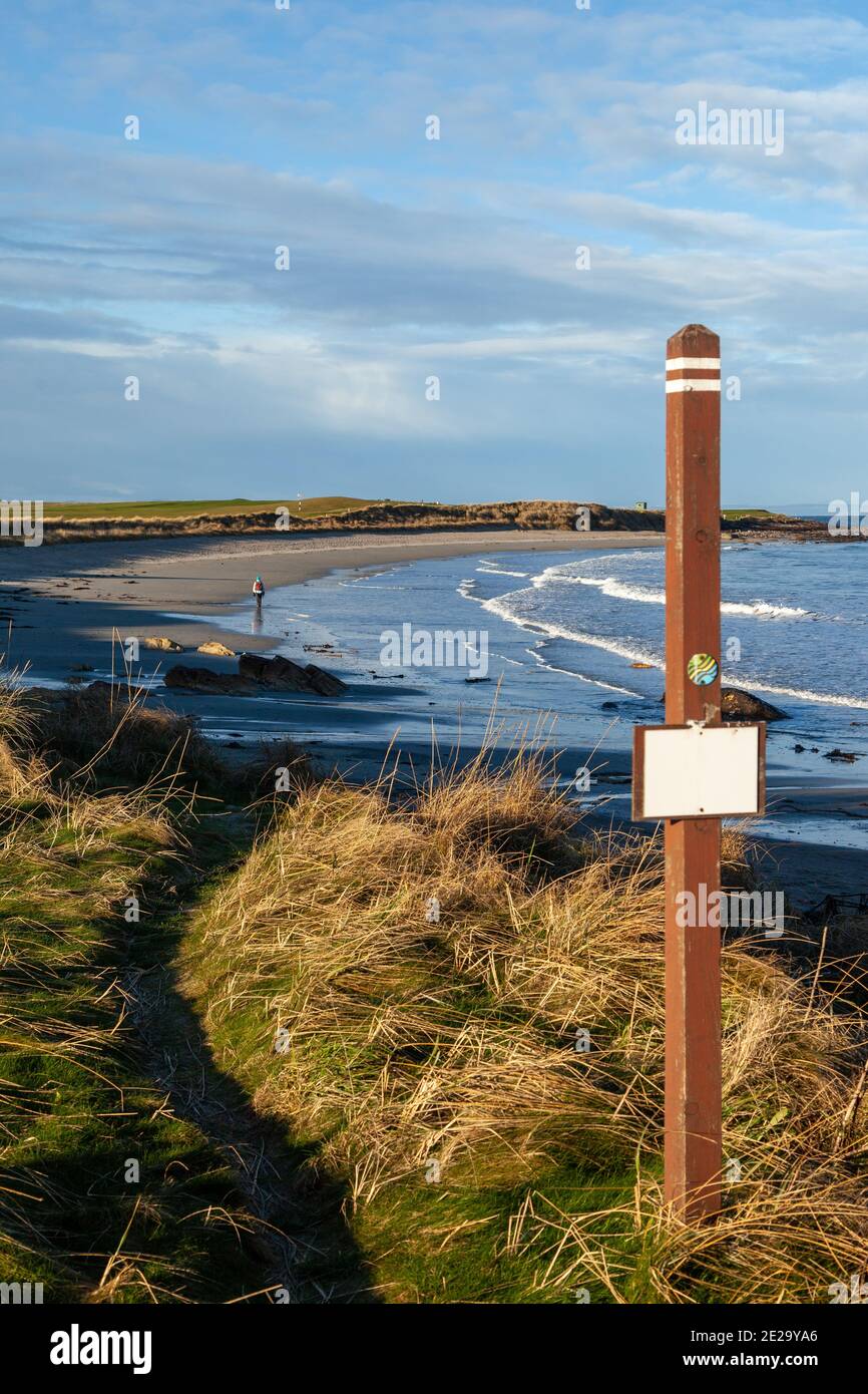 Fife coast path sign hires stock photography and images Alamy