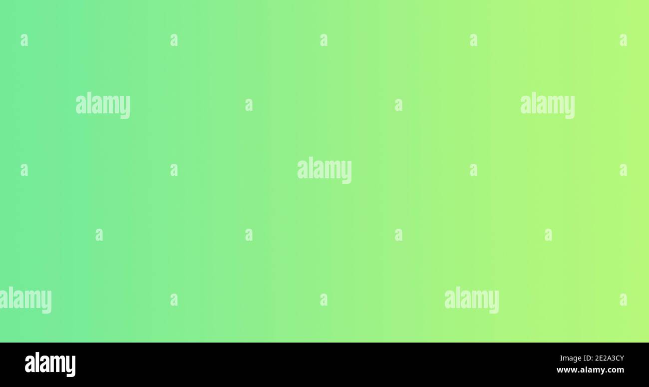 Green to yellow soft gradient background wallpaper, blurry backdrop. Stock Photo
