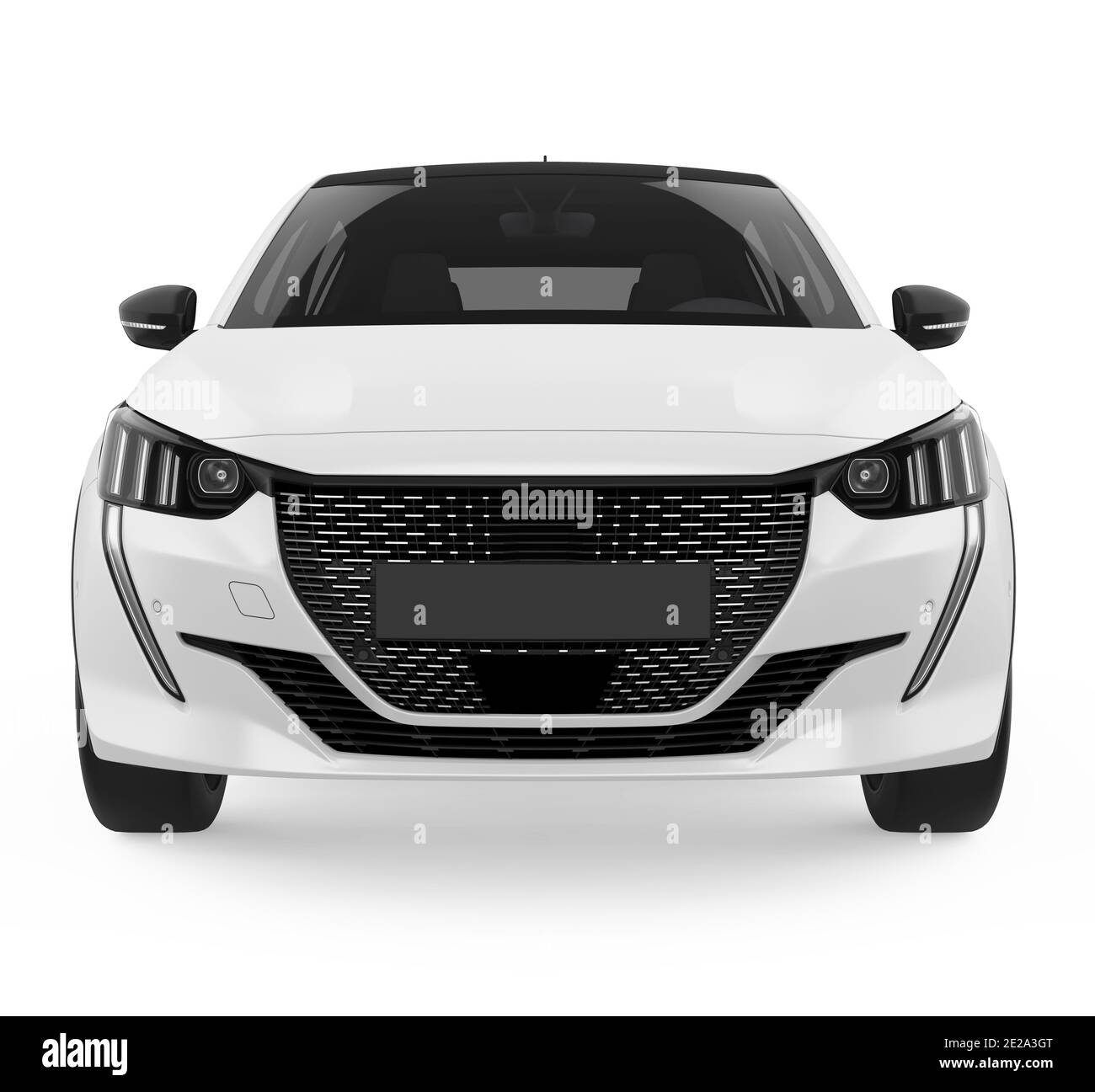 Car Hatchback Isolated Stock Photo Alamy