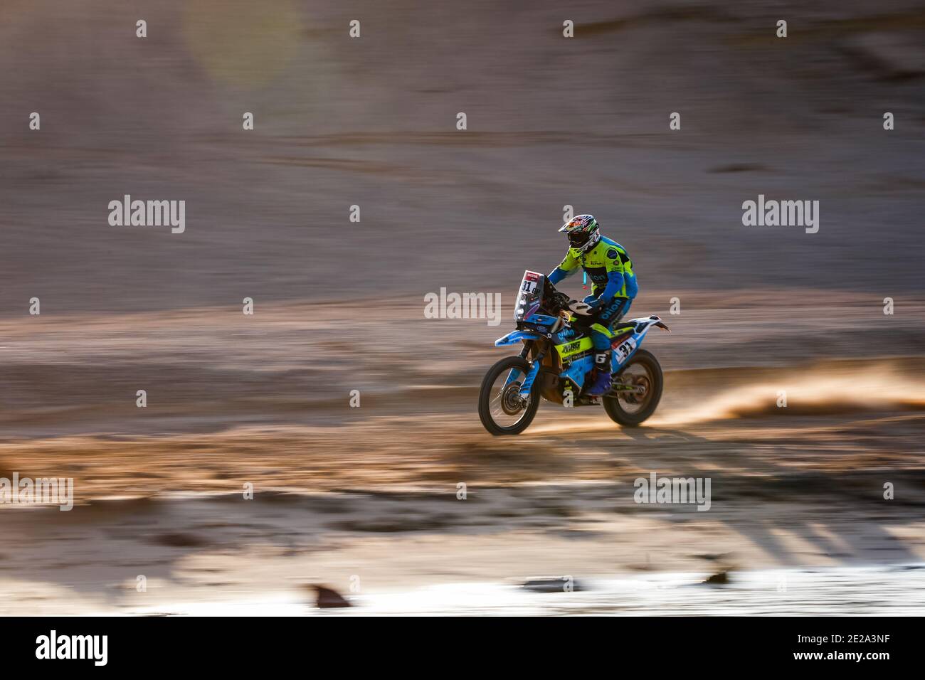 31 Michek Martin (cze), KTM, Orion - Moto Racing Group (MRG), Moto, Bike, action during the 9th stage of the Dakar 2021 betwe / LM Stock Photo
